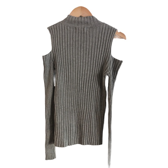 Cotton On Sz L Grey Scarlett Rib Jumper Pullover - Picture 3 of 7